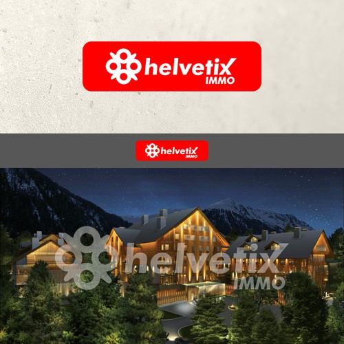 Create the next logo for Helvetix Immo