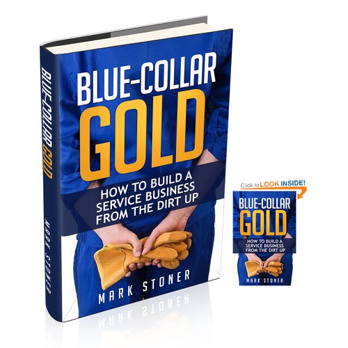 Clear bold book cover design