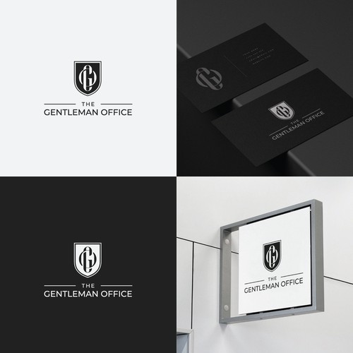 Logo concept for legal office.