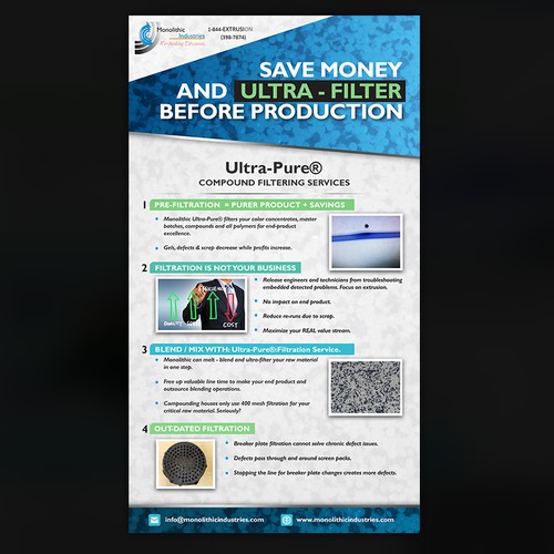 Flier Design for Reverse Osmosis Company