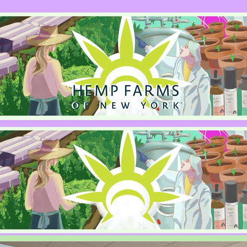 mural for hemp farm