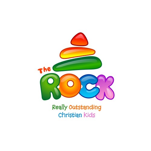 Cartoon logo for church