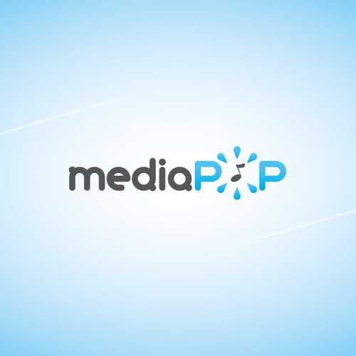 MediaPop needs a...Popier...logo :)