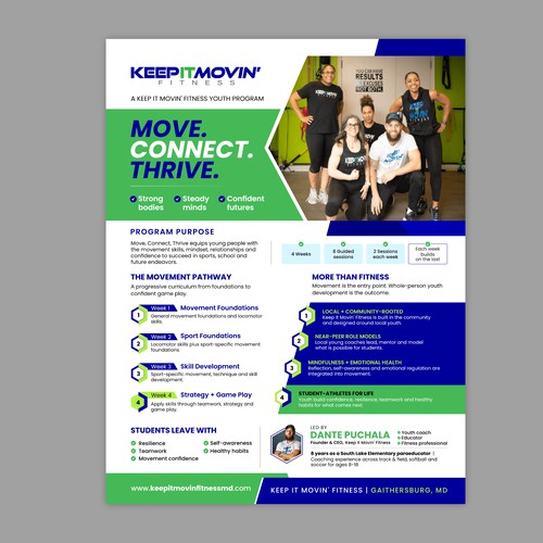 fitness flyer