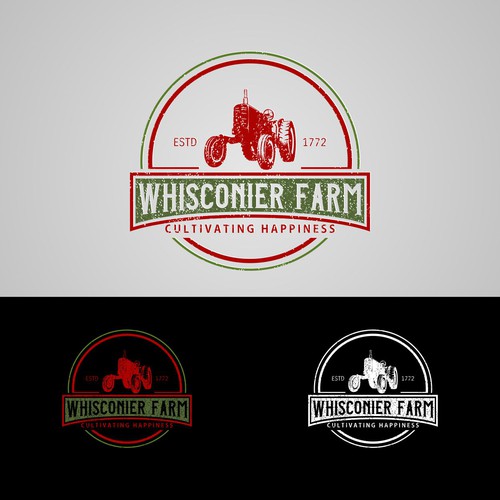 First logo for a 200 year old farm