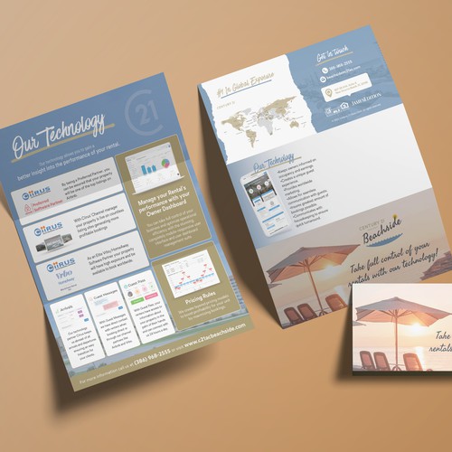 Century 21 Beachside - Folded Brochure