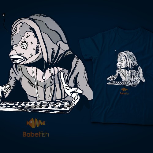 T-Shirt Design for the Babelfish Open Source project