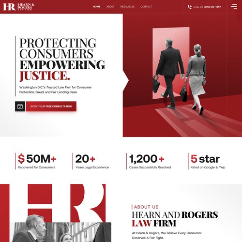 Law Firm Modern Custom Website