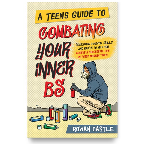 Thought provoking book cover appealing to teens
