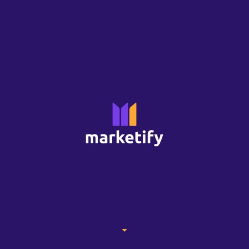 marketify logo design