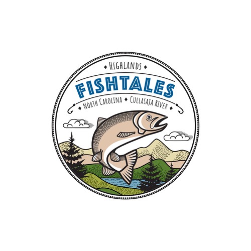 Fishtales logo for vacation home