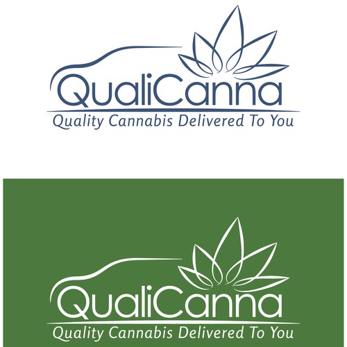 Logo for a cannabis delivery company