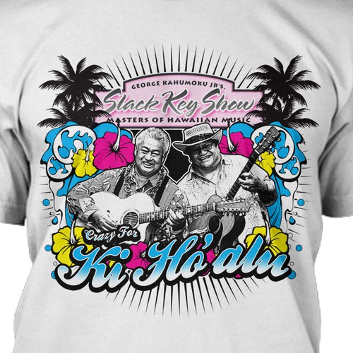 Crazy for Kī hōʻalu - T-Shirt Design