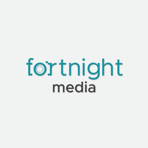 wordmark logo for fortnight media