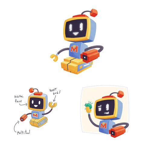Retro Style robot