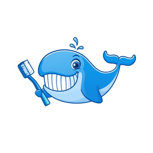 Whale Mascot