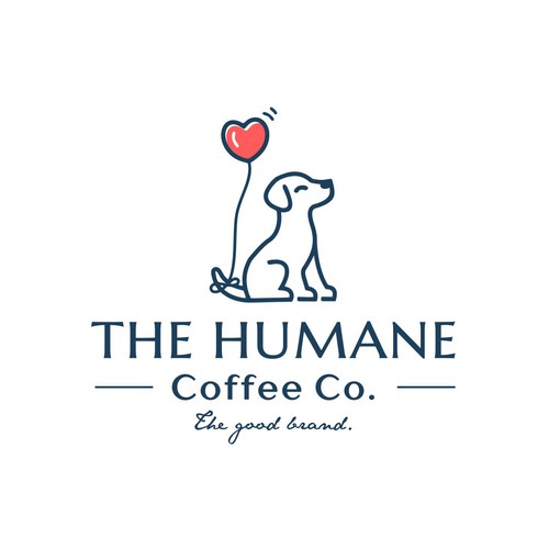 Logo Designs for The Humane Coffe Co. 