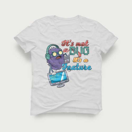 T-shirt print for contest