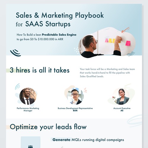 SAAS Startups Sales & Marketing playbook 