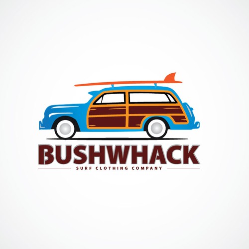 Surf Clothing Brand (Woody Car/VW Bus)