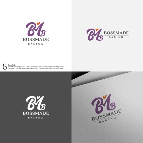 Logo design for BossMade Baking