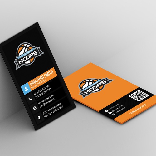 Love Basketball? Create a business card for a fast-growing, innovative basketball company