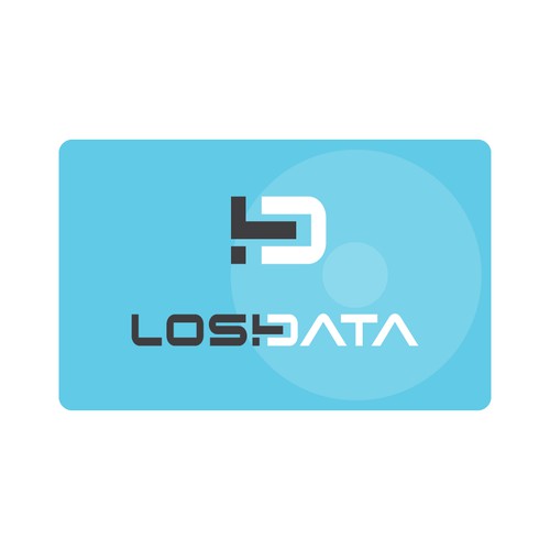 Simple and professional logo for a data recovery center
