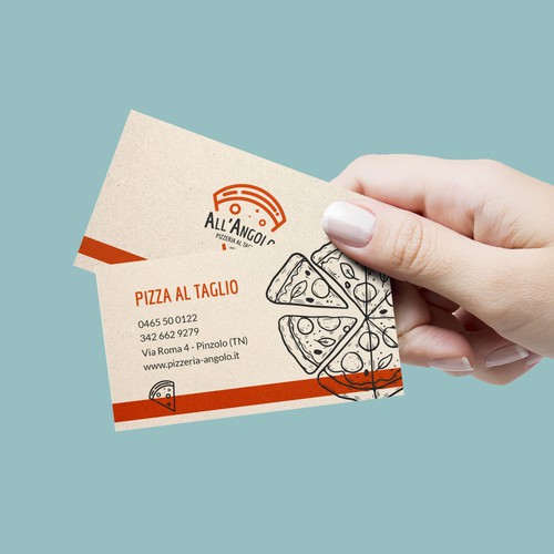 Logo + Biglietto Pizzeria al Taglio