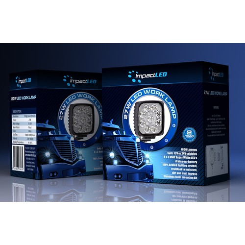 Packaging design for ImpactLED