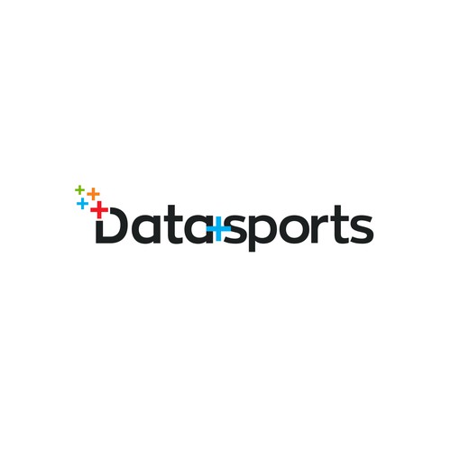 Data+Sports logo design