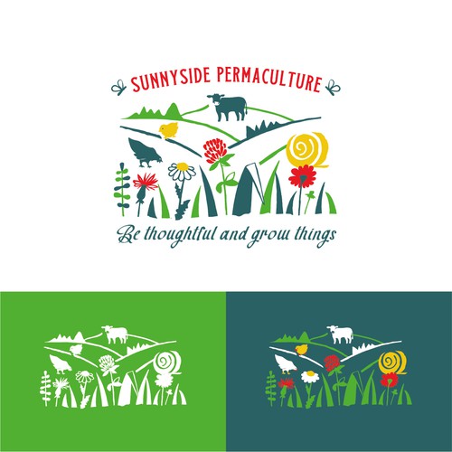 Logo for family farm