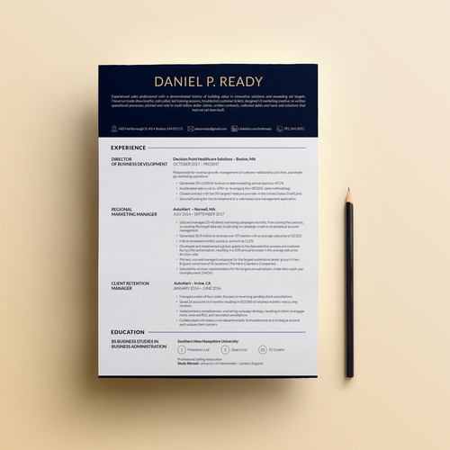 Resume Design 