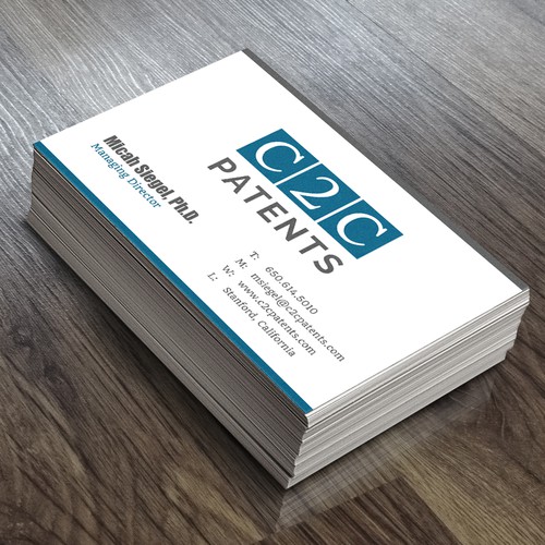 Create stunning business cards for Economic, Litigation & Legal consulting firm