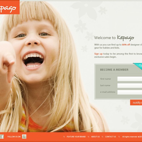 website design for Kepago