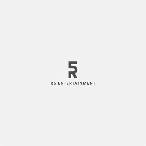 R5 Logo concept simple minimalist