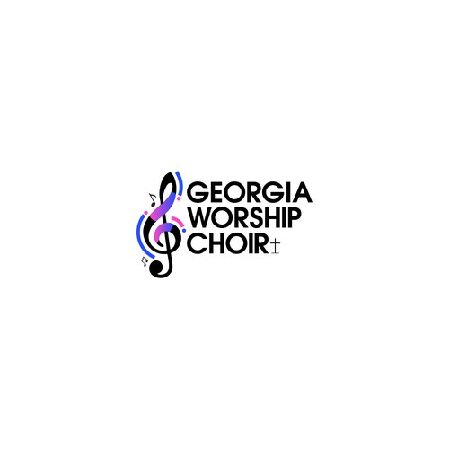 Logo design for a worship choir