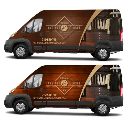 Ultimate Cabinet & Closet Vehicle Wrap 