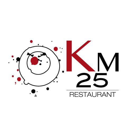Logo per ristorante giovane e raffinato che offre cucina "fusion"