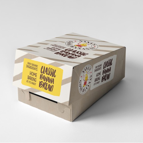 Banana Bread Packaging