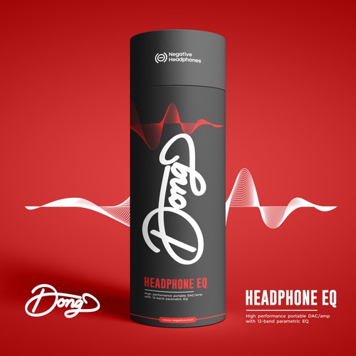 Headphone Cardboard TUBE PACKAGING 