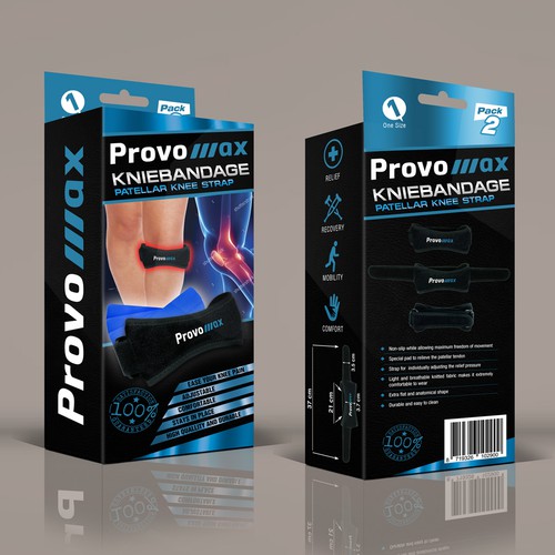 package design for Provo Max
