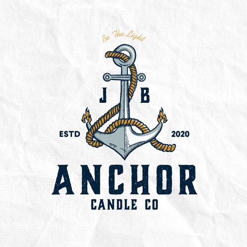 Logo concept for Anchor Candle CO