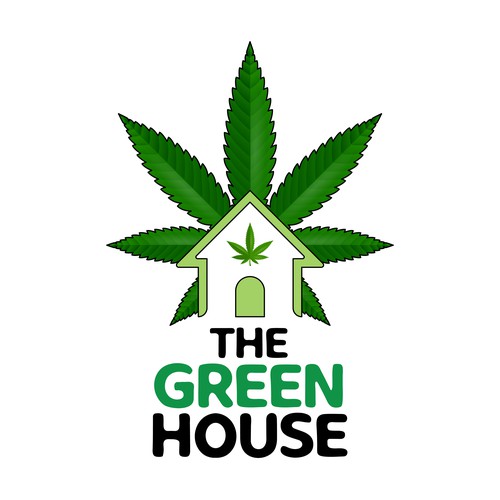 Modern Minimalist Cannabis business logo