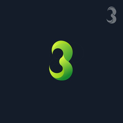 Bold and Natural yet abstract logo