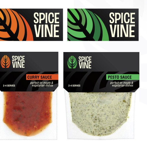 Ethnic Food Logo & Packaging Design