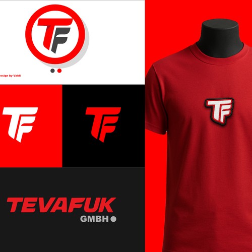 TEVAFUK GMBH – Modern Monogram Logo Design