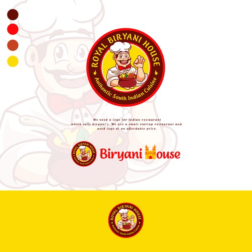 Logo design for an Indian Restaurant