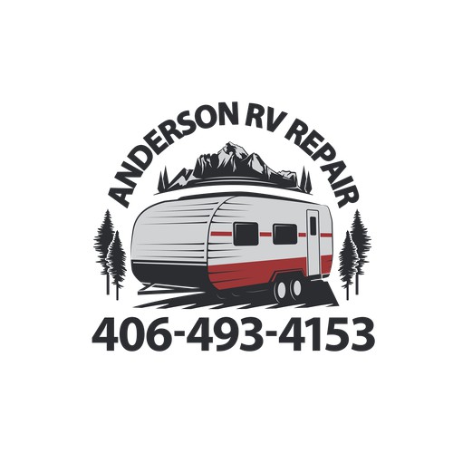 RV Repair logo design