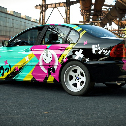 Drift Car Design for BMW