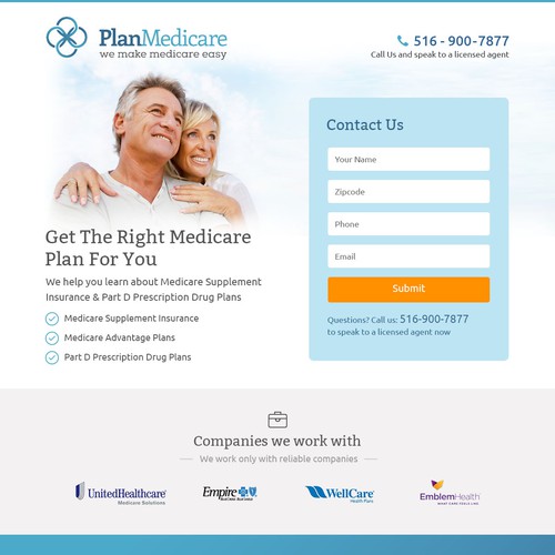 Design for PlanMedicare